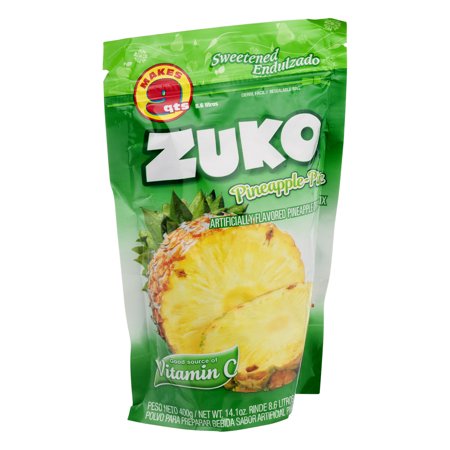 Zuko Bebida instantánea en polvo de Piña | Paquete familiar – Tu ...