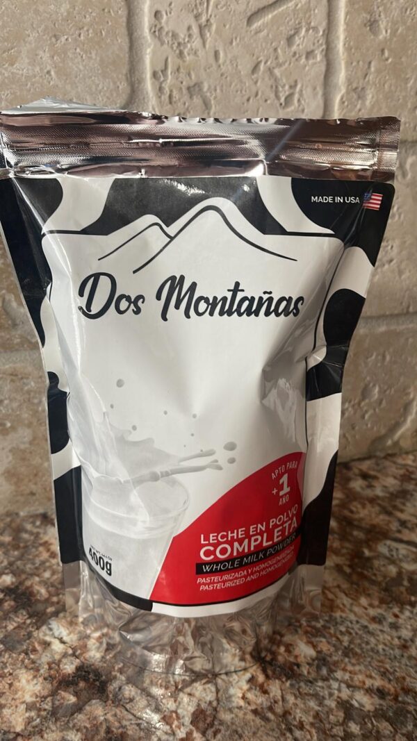 Leche en polvo Dos Montañas 400g