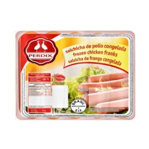 Salchicha de pollo, 340g ¨Perdix¨ (10unidades)